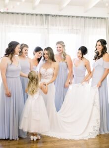 wedding planner, wedding dress, bridesmaids