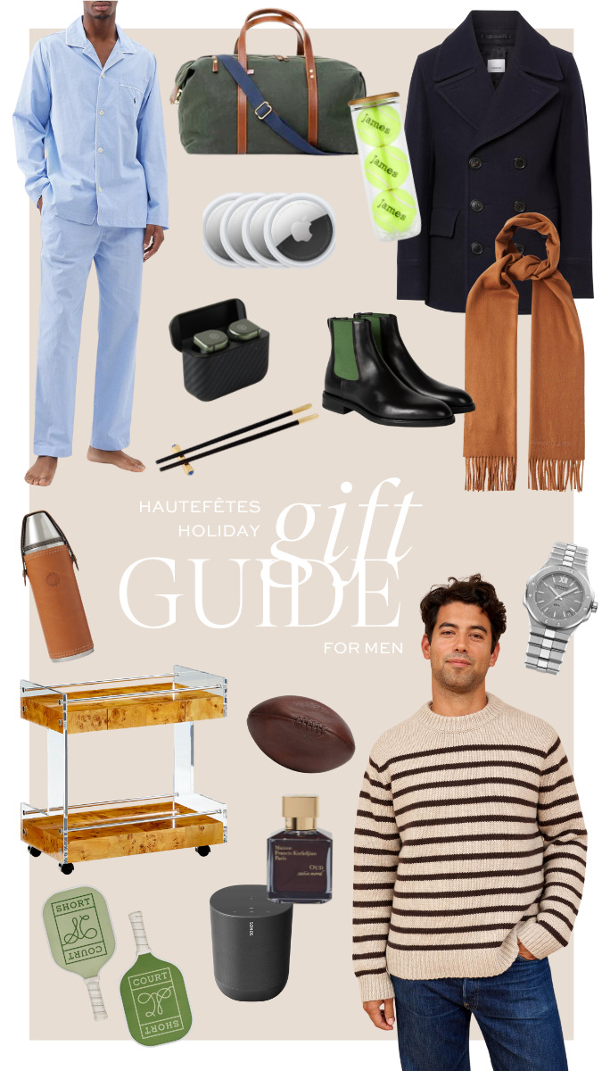 HauteFetes Holiday Gift Guide for Men 2022
