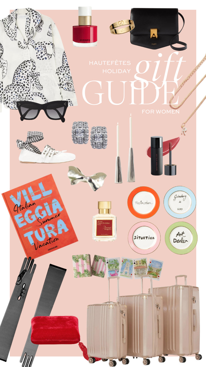 HauteFetes Holiday Gift Guide for Women 2022
