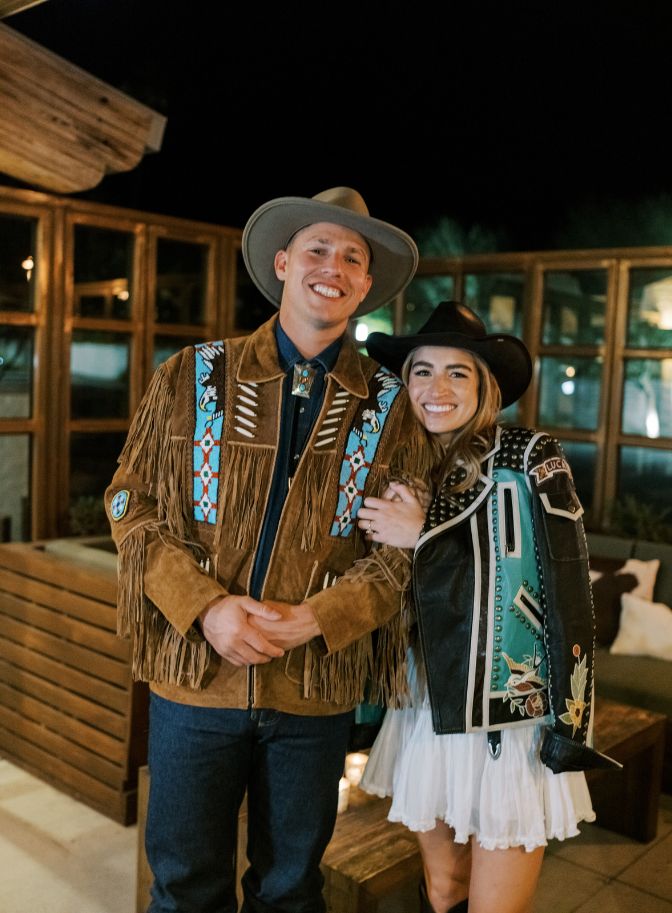Cowboy welcome party in palm springs
