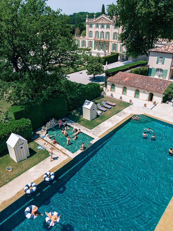 wedding weekend brought guests together poolside for a relaxed, sun-drenched celebration