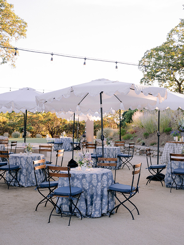 welcoming wine country celebration